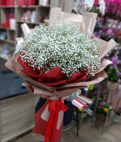 Букет цветов из: Гипсофила в Излучинске