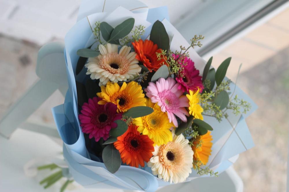 Букет цветов из: Герберы в Излучинске