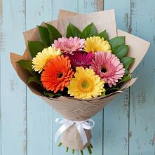 Букет цветов из:  Герберы #REPLACE_PRED# Излучинске