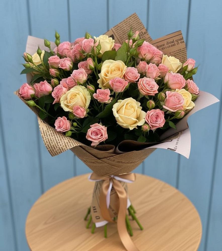 Букет цветов из: Розы в Излучинске