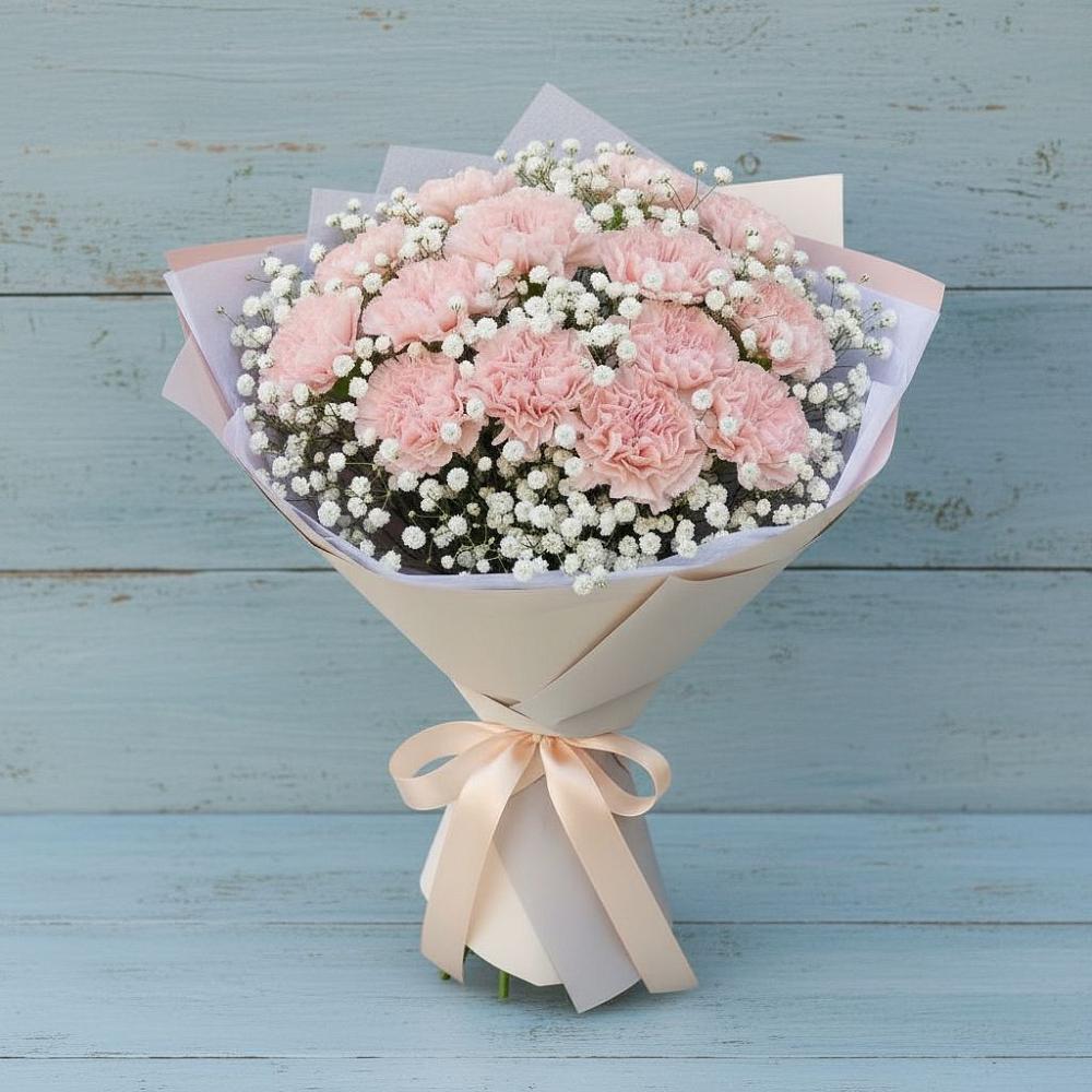 Букет цветов из: Гвоздики в Излучинске