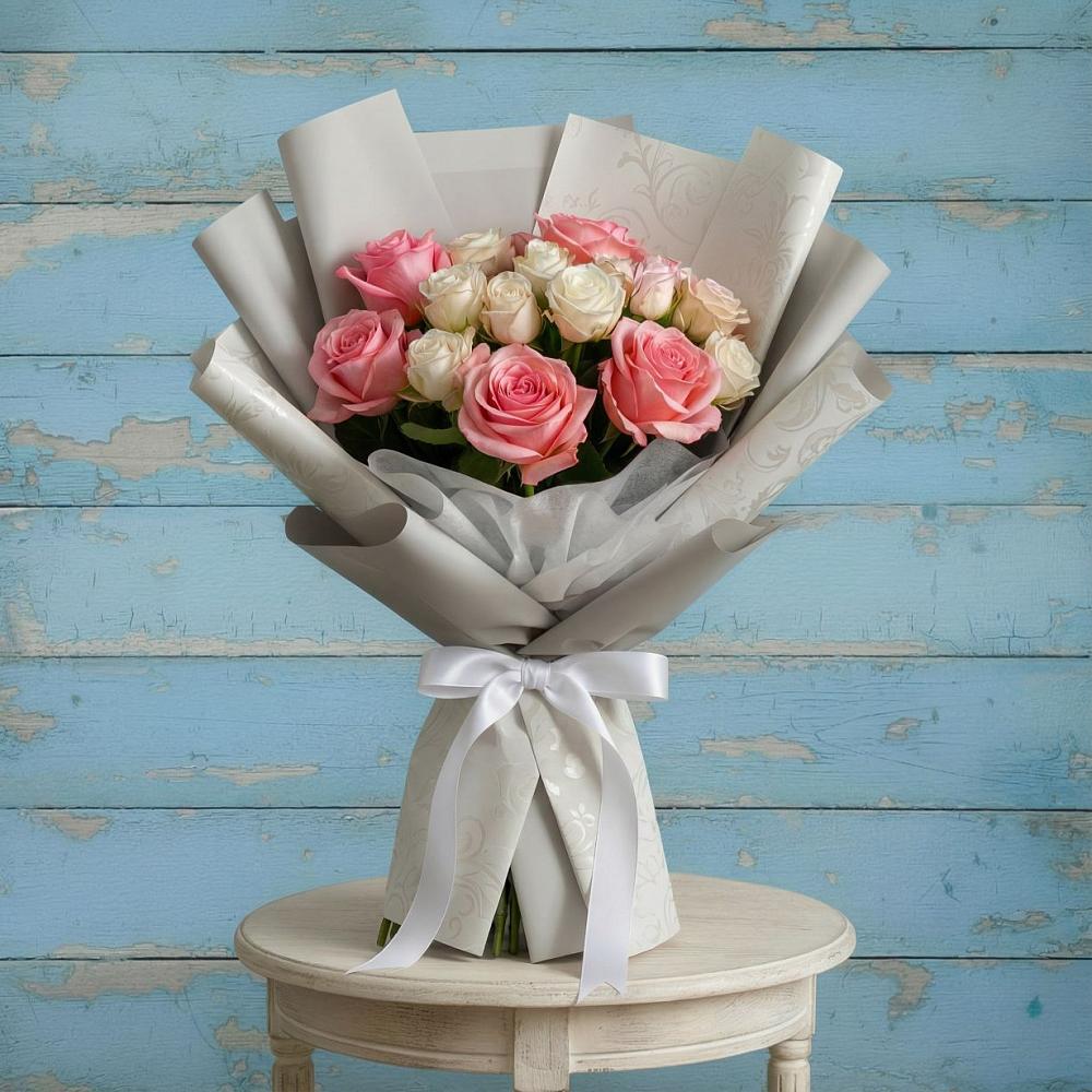 Букет цветов из: Розы в Излучинске