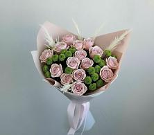 Букет цветов из:  Розы и Хризантемы в Излучинске