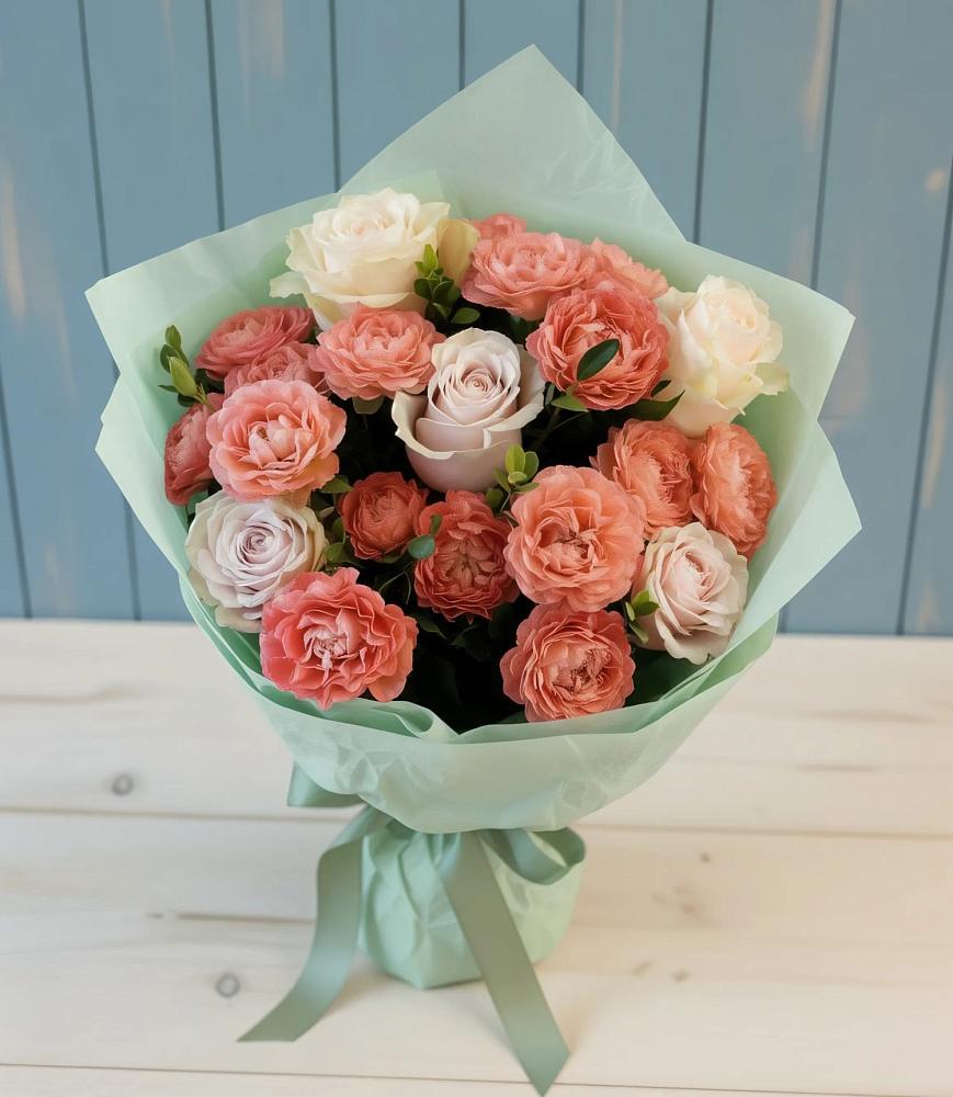 Букет цветов из: Розы в Излучинске