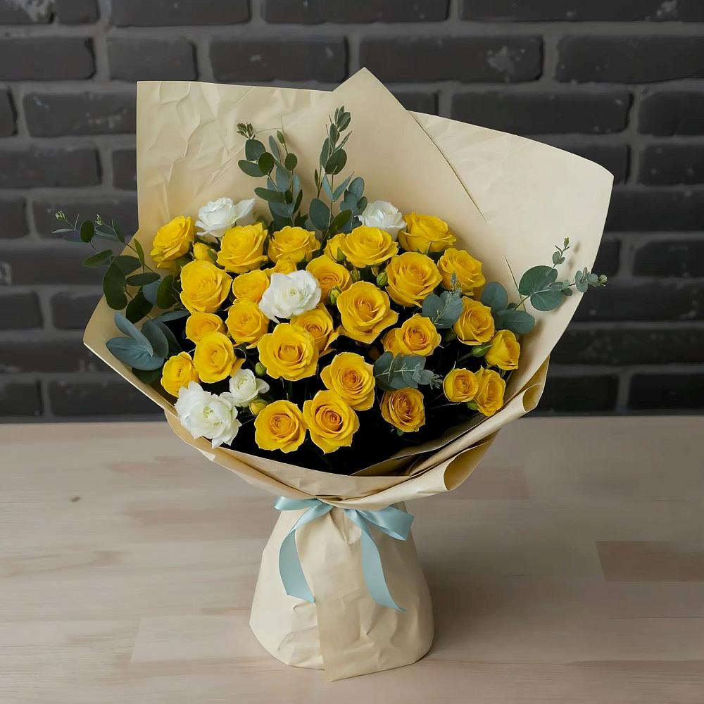 Букет цветов из: Розы в Излучинске