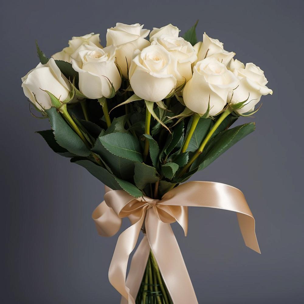 Букет 11 Белых роз в Излучинске
