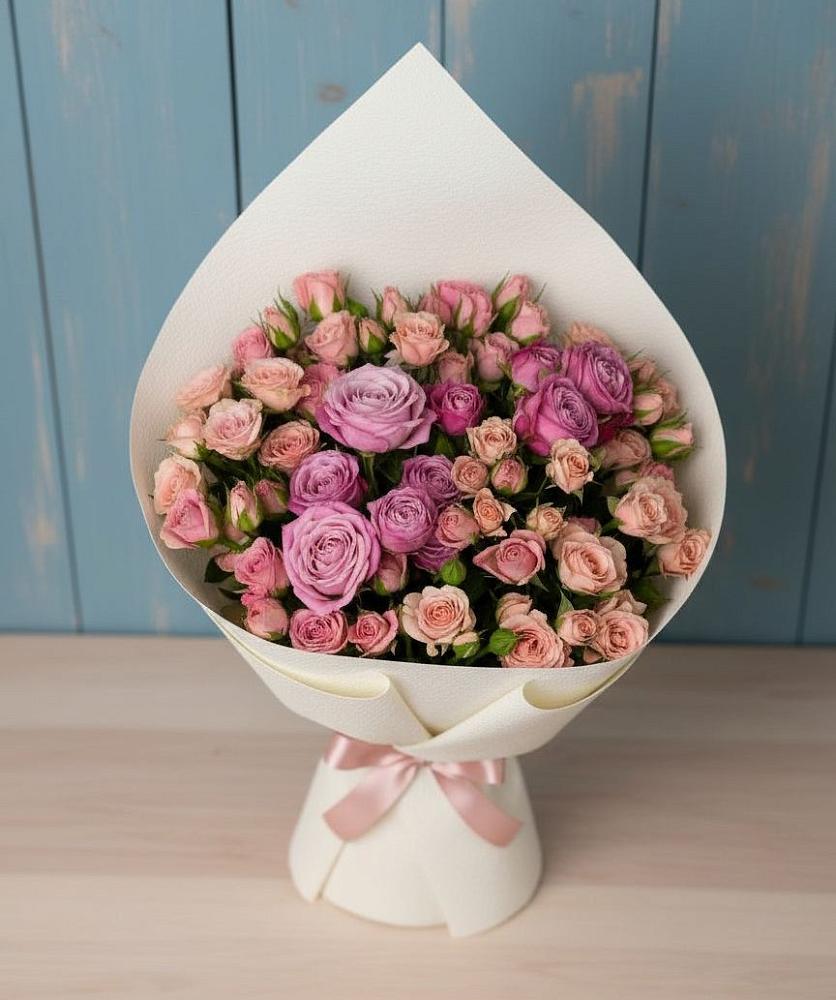 Букет цветов из: Розы в Излучинске