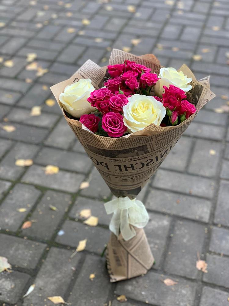 Букет цветов из: Розы в Излучинске