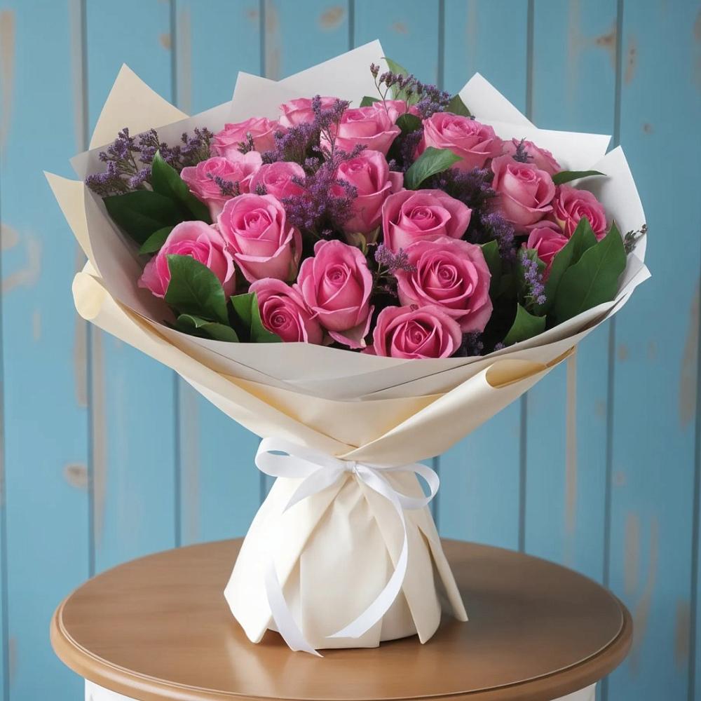 Букет цветов из: Розы в Излучинске