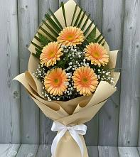 Букет цветов из:  Герберы в Излучинске