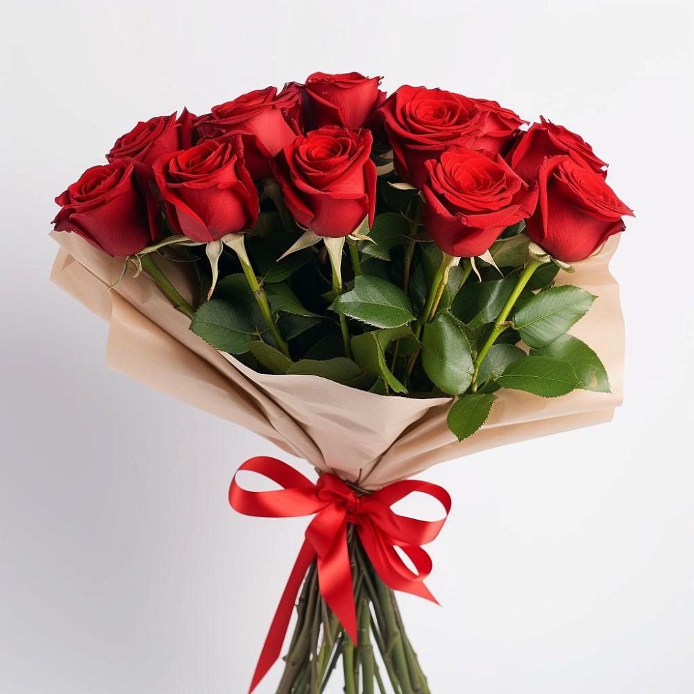 Букет 11 Красных роз Эдлесс Лав в Излучинске