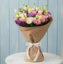 Букет цветов из:  Лизиантусы в Излучинске