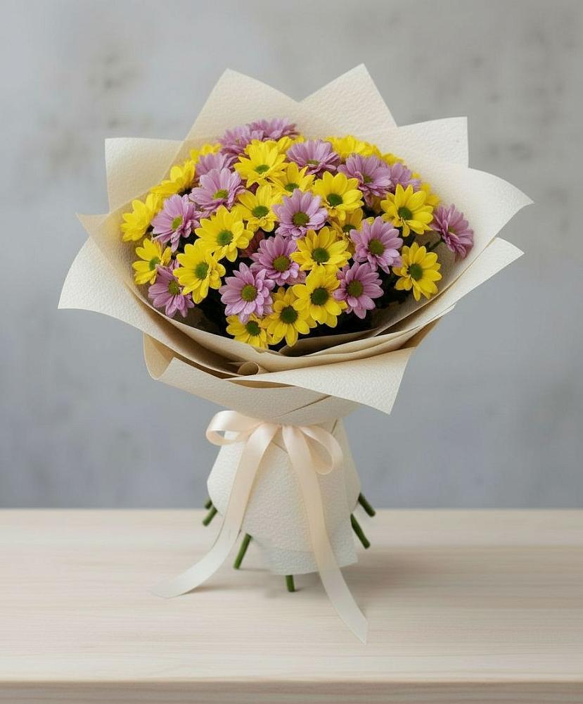 Букет цветов из: Хризантемы в Излучинске