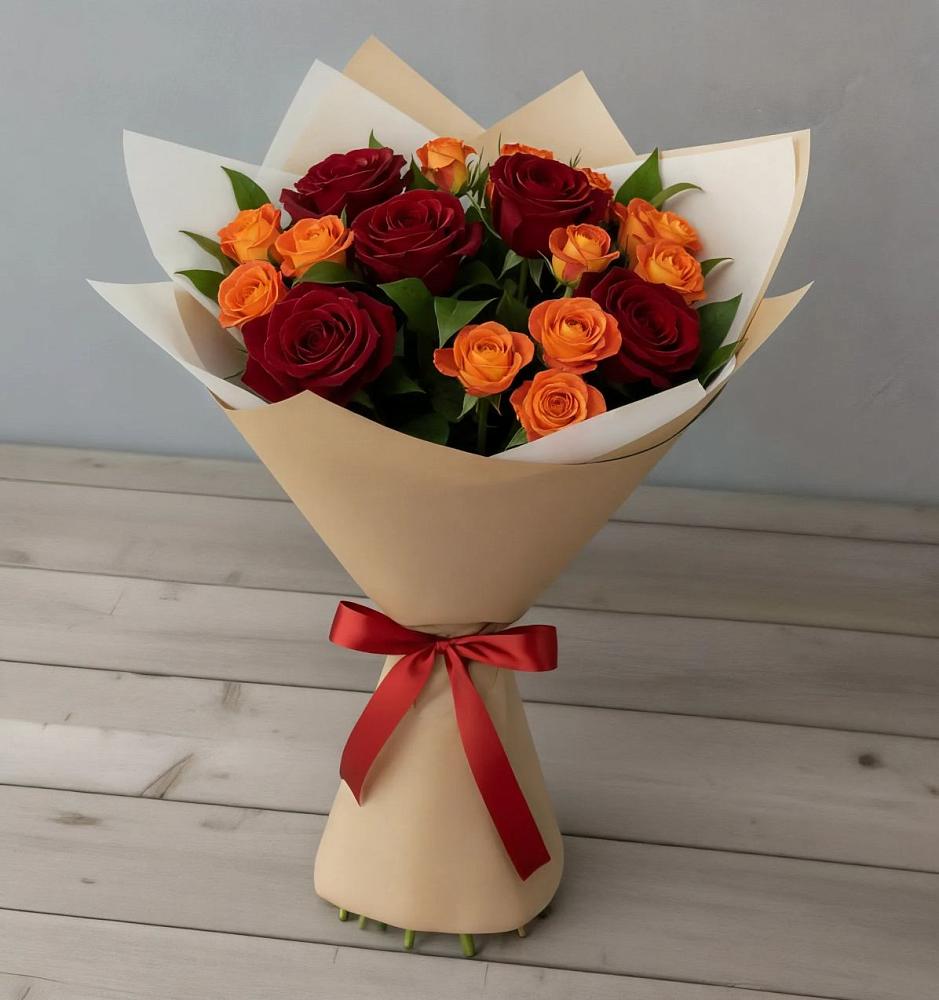 Букет Любовь и восторг в Излучинске